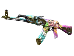 AK-47 | B the Monster (Well-Worn) — skin CS2