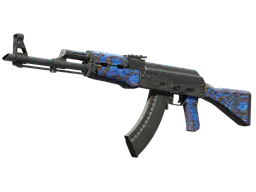 AK-47 | Blue Laminate (Minimal Wear) — skin CS2