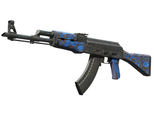 AK-47 Blue Laminate Well-Worn - Preço e onde comprar no CS2