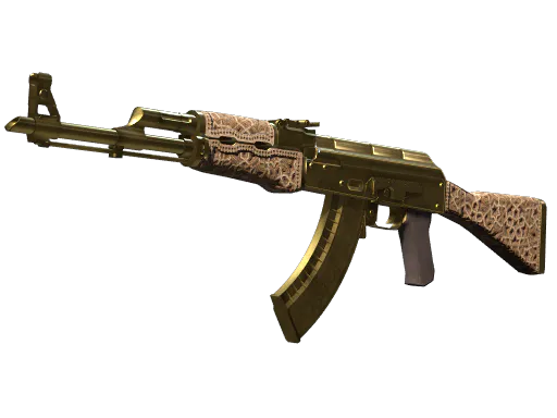 AK-47 Gold Arabesque Minimal Wear - Preço e onde comprar no CS2