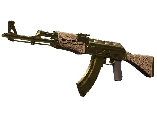 AK-47 Gold Arabesque Well-Worn - Preço e onde comprar no CS2