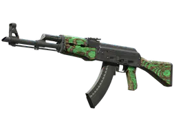 AK-47 | Green Laminate (Minimal Wear) — skin CS2