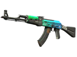 AK-47 | Ice Coaled (Well-Worn) — skin CS2