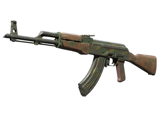 AK-47 Jungle Spray Battle-Scarred - Preço e onde comprar no CS2