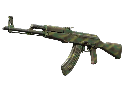 AK-47 Jungle Spray Well-Worn - Preço e onde comprar no CS2