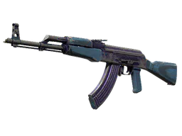 AK-47 | Midnight Laminate (Battle-Scarred) — skin CS2