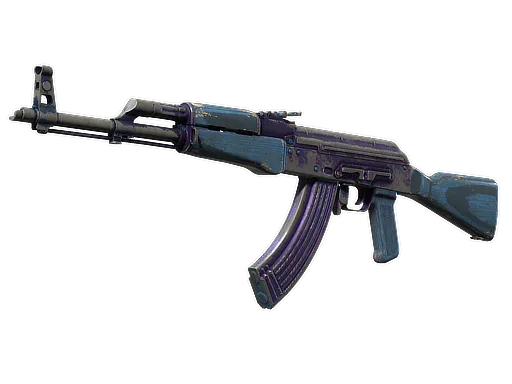 AK-47 Midnight Laminate Battle-Scarred - Preço e onde comprar no CS2