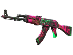 AK-47 | Neon Revolution (Battle-Scarred) — skin CS2