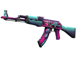 AK-47 | Neon Rider (Well-Worn) — skin CS2