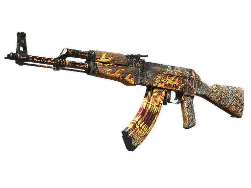 AK-47 Searing Rage Minimal Wear - Preço e onde comprar no CS2