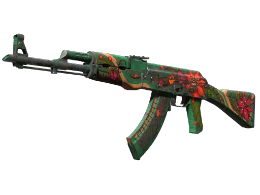 AK-47 Wild Lotus Battle-Scarred - Preço e onde comprar no CS2