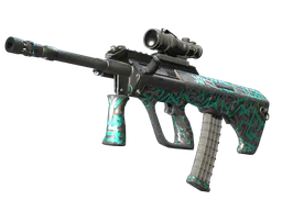 AUG | Ricochet (Well-Worn) — skin CS2
