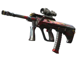 AUG | Syd Mead (Well-Worn) — skin CS2