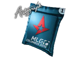 Autograph Capsule Astralis | MLG Columbus 2016 - Preço e onde comprar no CS2