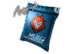 Autograph Capsule G2 Esports | MLG Columbus 2016 - Preço e onde comprar no CS2