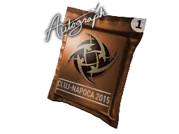 Autograph Capsule Ninjas in Pyjamas | Cluj-Napoca 2015 - Preço e onde comprar no CS2