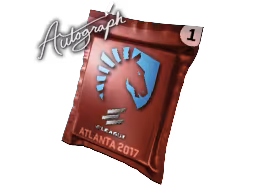 Autograph Capsule Team Liquid | Atlanta 2017 - Preço e onde comprar no CS2