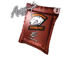 Autograph Capsule Virtus.Pro | Atlanta 2017 - Preço e onde comprar no CS2