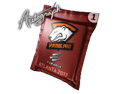 Autograph Capsule Virtus.Pro | Atlanta 2017 - Preço e onde comprar no CS2