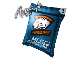 Autograph Capsule Virtus.Pro | MLG Columbus 2016 - Preço e onde comprar no CS2