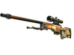 AWP | Dragon Lore (Well-Worn) — skin CS2