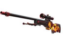 AWP | Wildfire (Well-Worn) — skin CS2