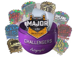 Budapest 2025 Challengers Autograph Capsule - Preço e onde comprar no CS2