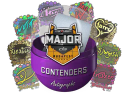 Budapest 2025 Contenders Autograph Capsule - Preço e onde comprar no CS2
