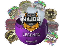 Budapest 2025 Legends Autograph Capsule - Preço e onde comprar no CS2