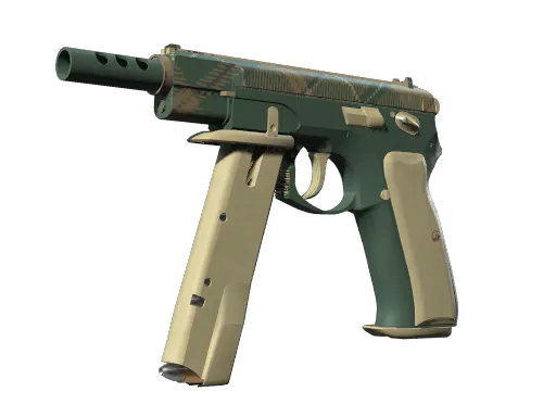 CZ75-Auto Green Plaid Minimal Wear - Preço e onde comprar no CS2