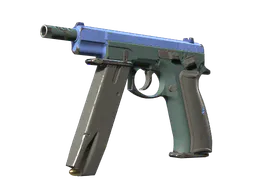 CZ75-Auto | Indigo (Well-Worn) — skin CS2