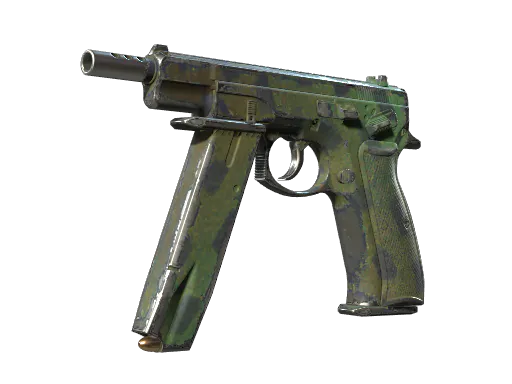 CZ75-Auto Jungle Dashed Well-Worn - Preço e onde comprar no CS2