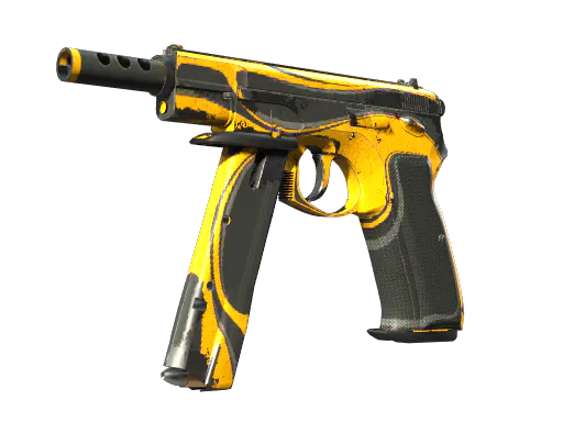 CZ75-Auto Yellow Jacket Battle-Scarred - Preço e onde comprar no CS2