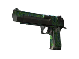 Desert Eagle | Emerald Jörmungandr (Battle-Scarred) — skin CS2