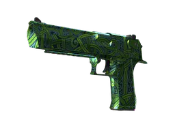 Desert Eagle | Emerald Jörmungandr (Minimal Wear) — skin CS2