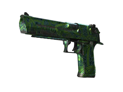 Desert Eagle Emerald Jörmungandr Well-Worn - Preço e onde comprar no CS2