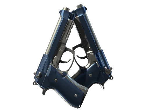 Dual Berettas Anodized Navy Factory New - Preço e onde comprar no CS2