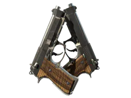 Dual Berettas | Black Limba (Field-Tested) — skin CS2