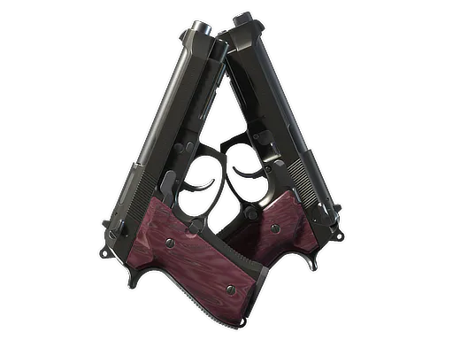 Dual Berettas BorDeux Factory New - Preço e onde comprar no CS2
