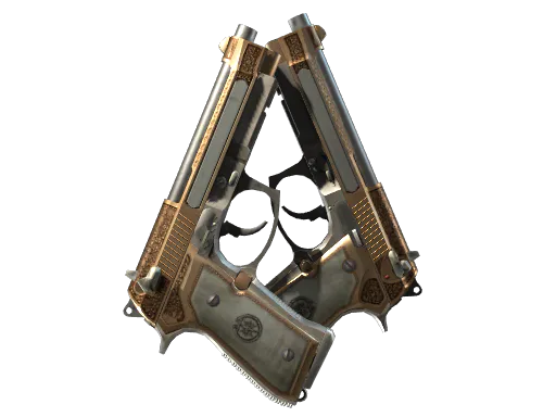 Dual Berettas Cartel Factory New - Preço e onde comprar no CS2