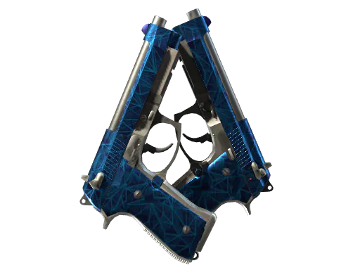 Dual Berettas Cobalt Quartz Factory New - Preço e onde comprar no CS2