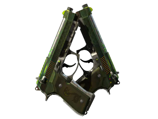 Dual Berettas Cobra Strike Battle-Scarred - Preço e onde comprar no CS2