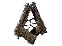 Dual Berettas | Drift Wood (Well-Worn) — skin CS2