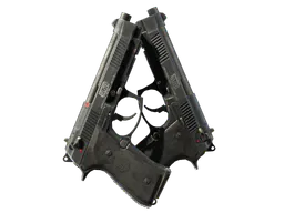 Dual Berettas | Elite 1.6 (Well-Worn) — skin CS2