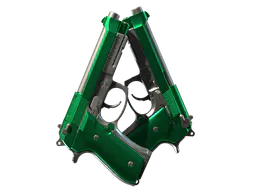 Dual Berettas | Emerald (Minimal Wear) — skin CS2