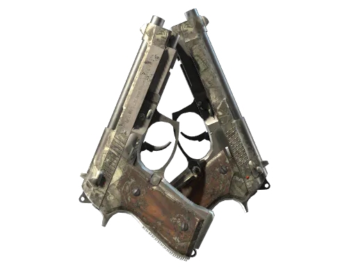 Dual Berettas Heist Battle-Scarred - Preço e onde comprar no CS2