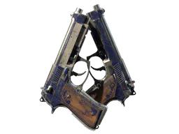 Dual Berettas | Moon in Libra (Battle-Scarred) — skin CS2