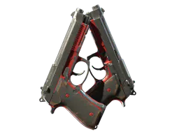 Dual Berettas | Panther (Battle-Scarred) — skin CS2