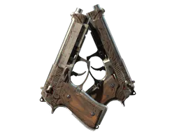 Dual Berettas | Pyre (Battle-Scarred) — skin CS2