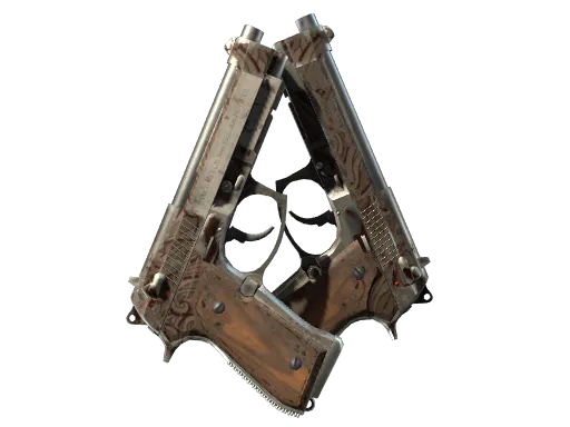 Dual Berettas Pyre Battle-Scarred - Preço e onde comprar no CS2
